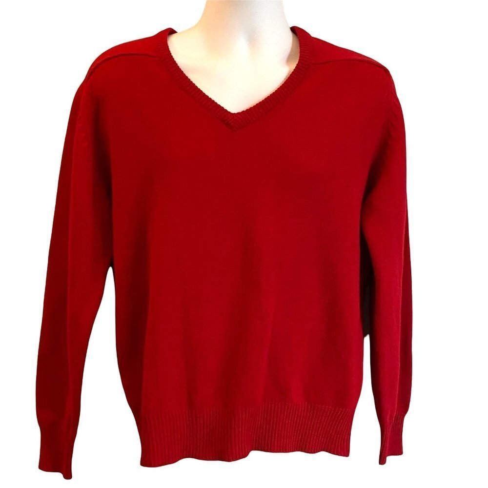 Jack Nicklaus by Puritan Red Sweater Mens Large